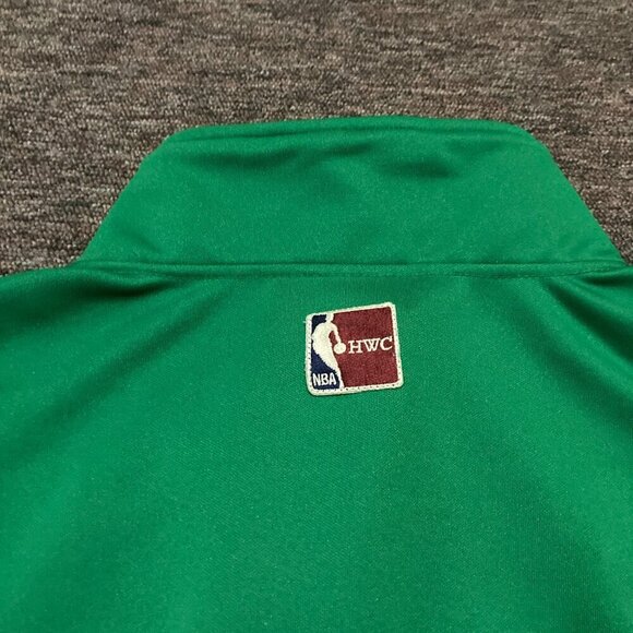 Hardwood Classics BOSTON CELTICS Men's 3XL Green Full Zip Warm-Up Jacket - Picture 3 of 11